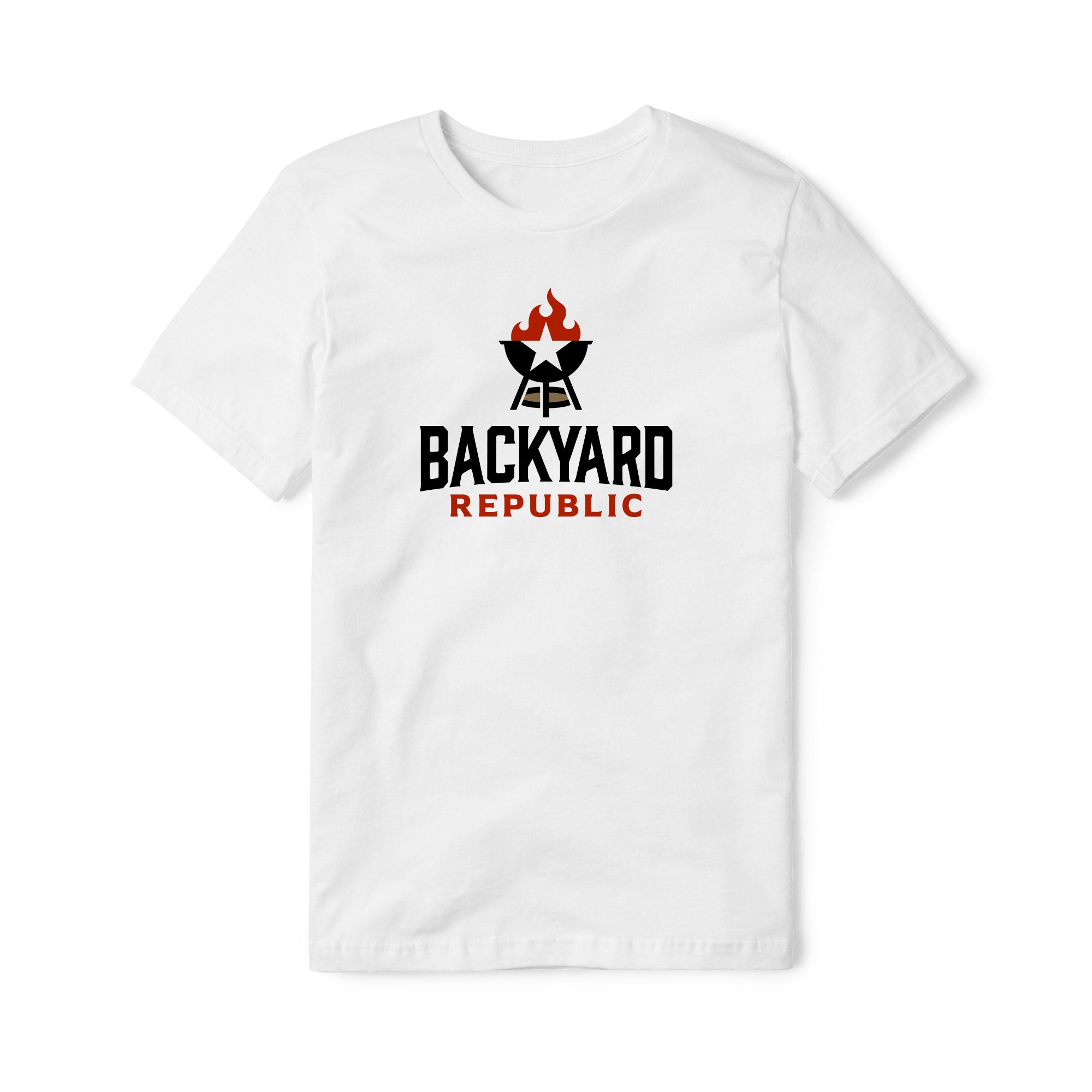 Backyard Republic Logo Cotton Tee - Full Color