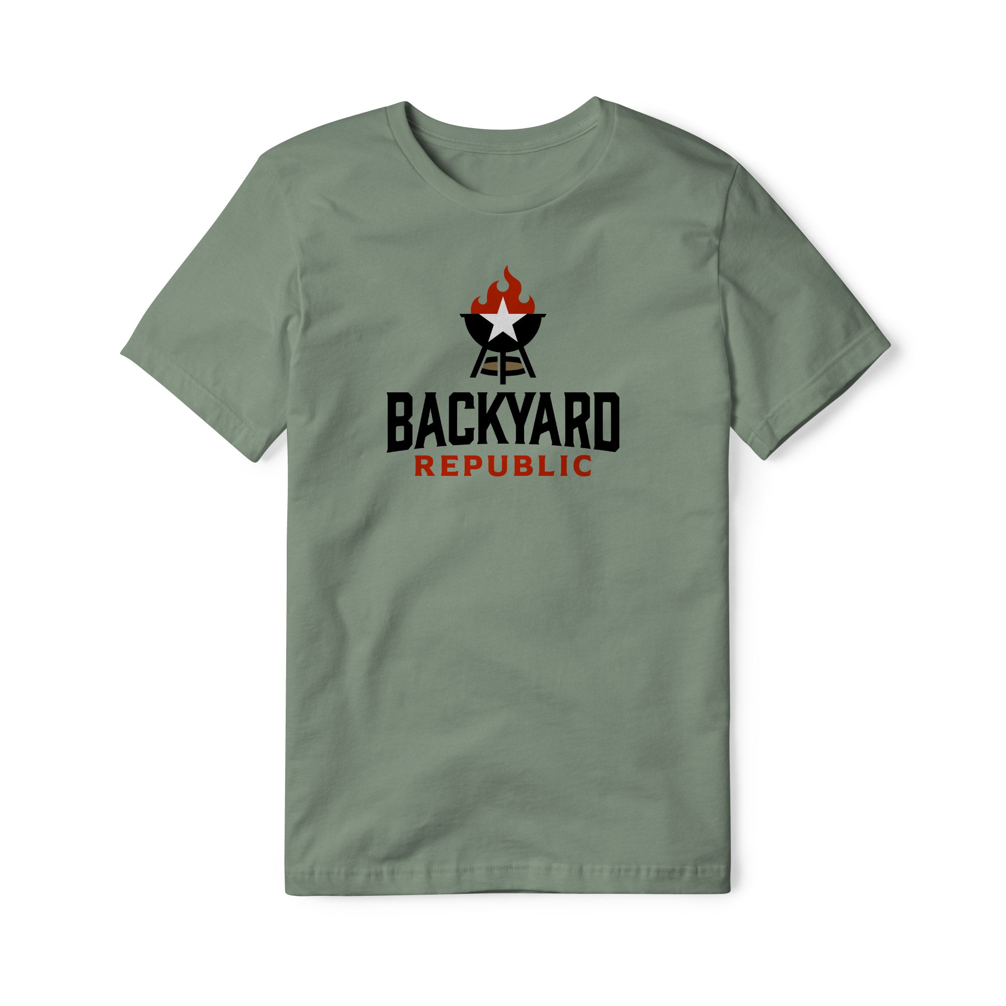 Backyard Republic Logo Cotton Tee - Full Color | Backyard Republic™