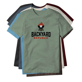 Backyard Republic Logo Cotton Tee - Full Color | Backyard Republic™