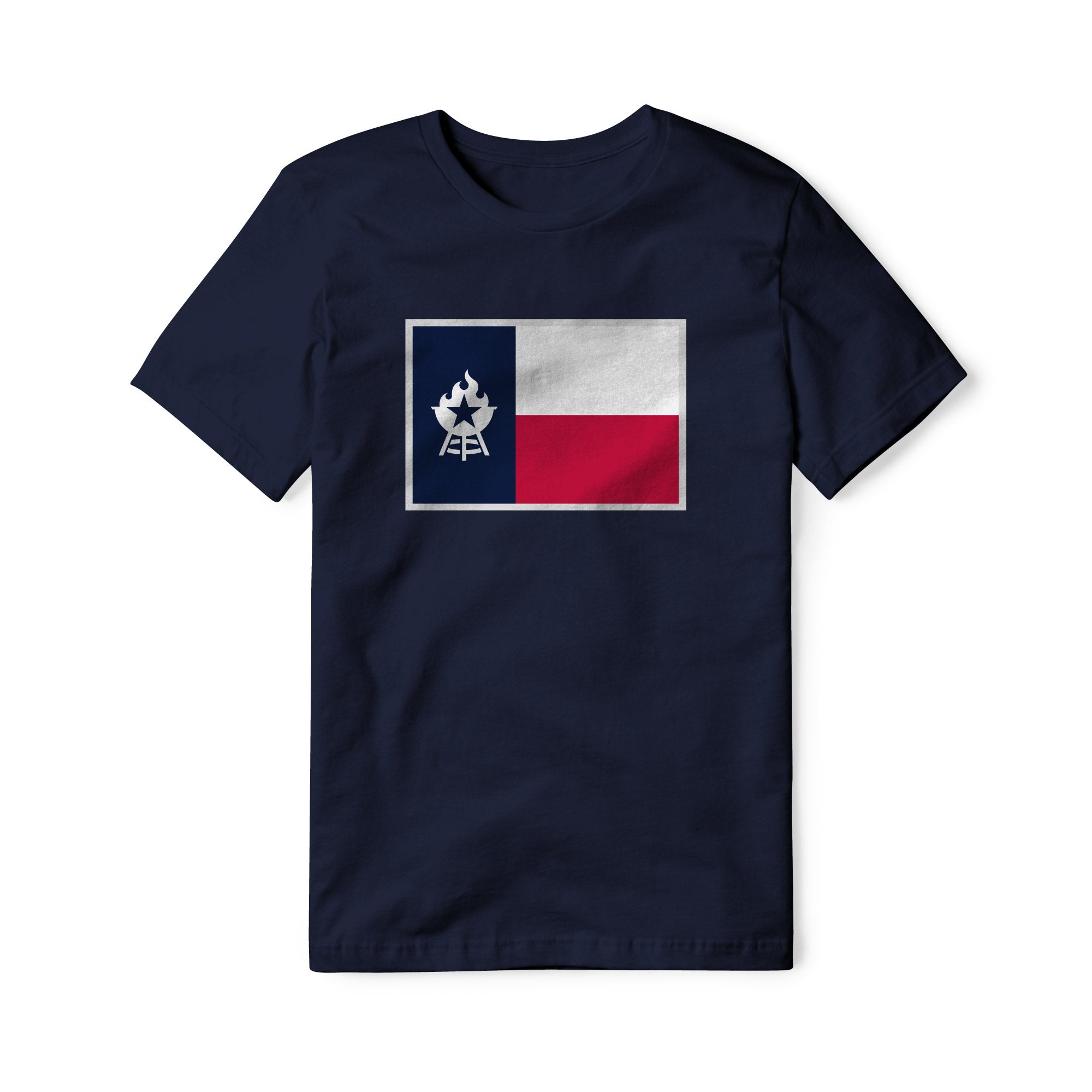 Texas Flag BBQ Cotton Tee