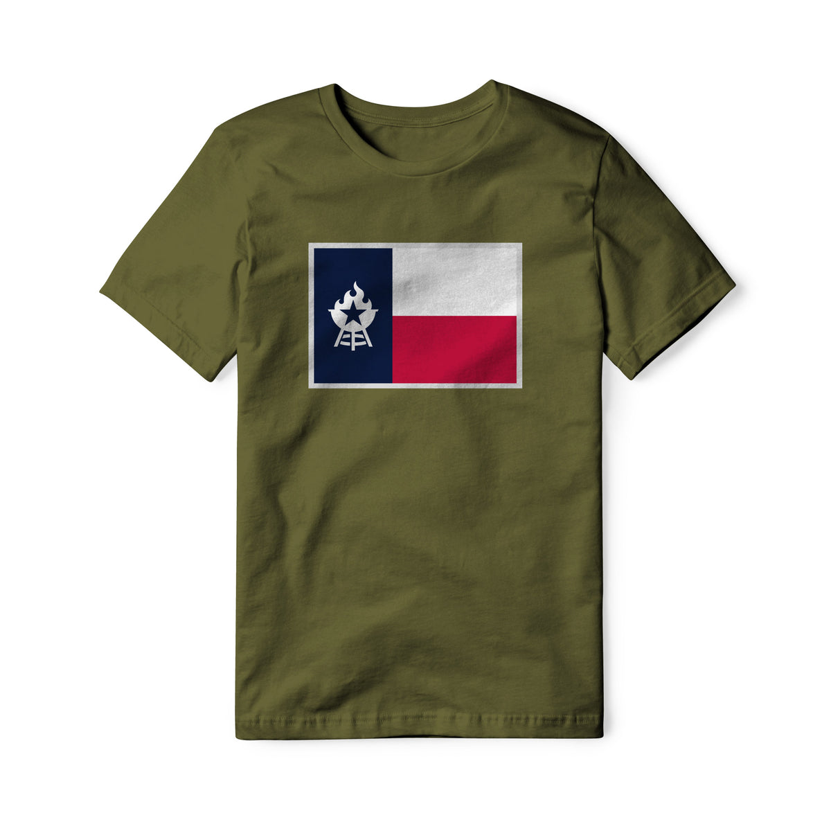 Texas Flag BBQ Cotton Tee