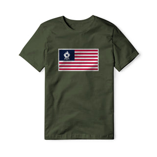 USA Flag BBQ Cotton Tee