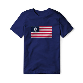 USA Flag BBQ Cotton Tee
