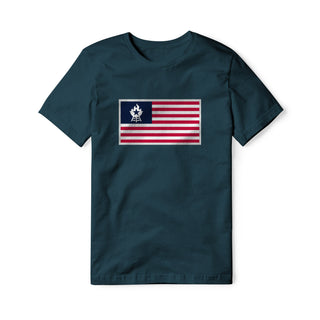 USA Flag BBQ Cotton Tee