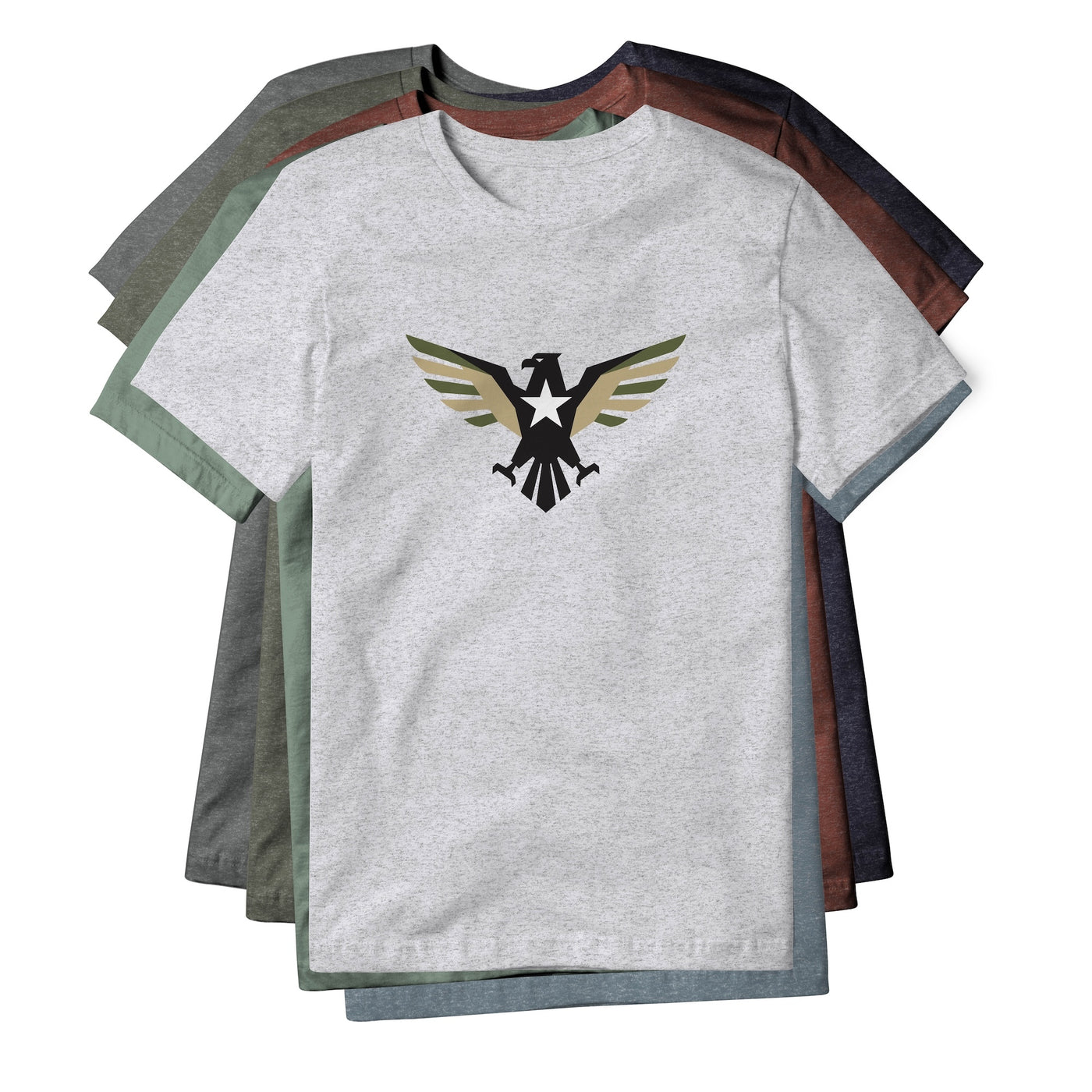 Eagle Icon Blend Tee - Full Color | Ballistic Republic™