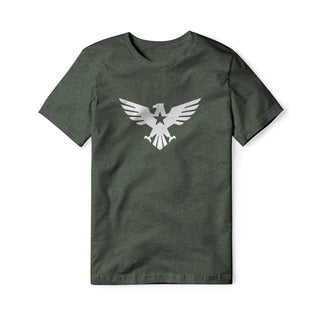 Eagle Icon Blend Tee - White | Ballistic Republic™