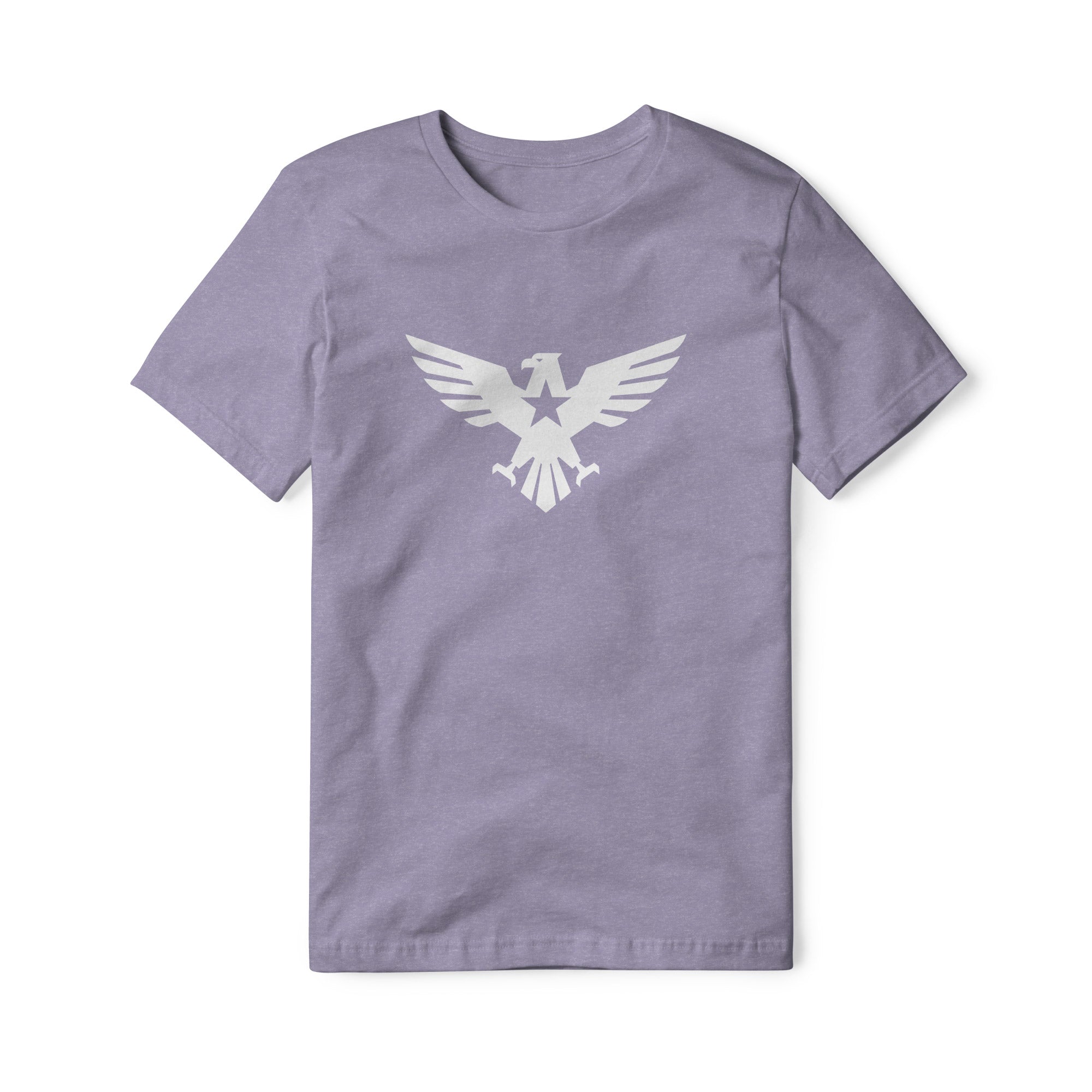 Eagle Icon Blend Tee - White | Ballistic Republic™