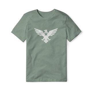 Eagle Icon Blend Tee - White | Ballistic Republic™