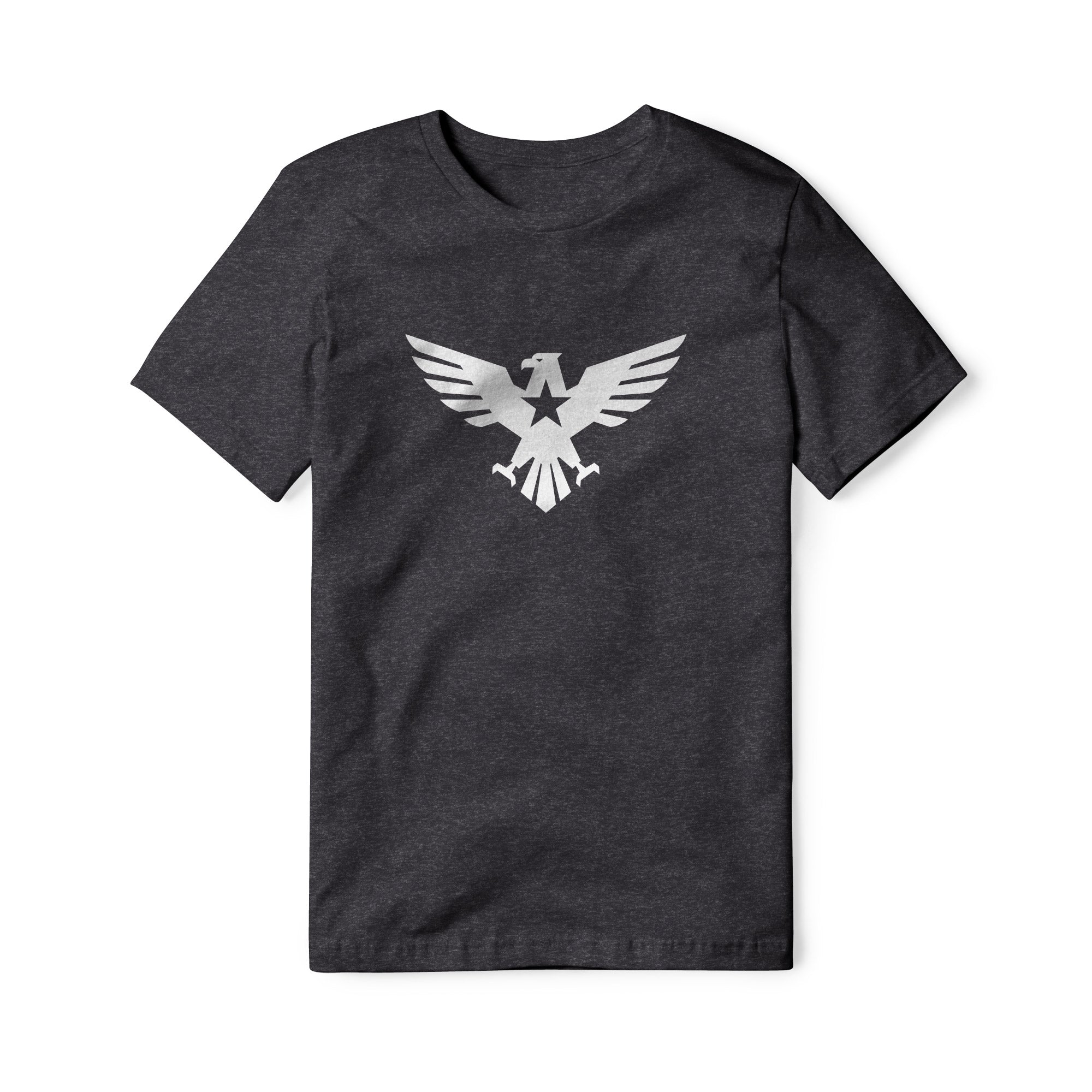 Eagle Icon Blend Tee - White | Ballistic Republic™