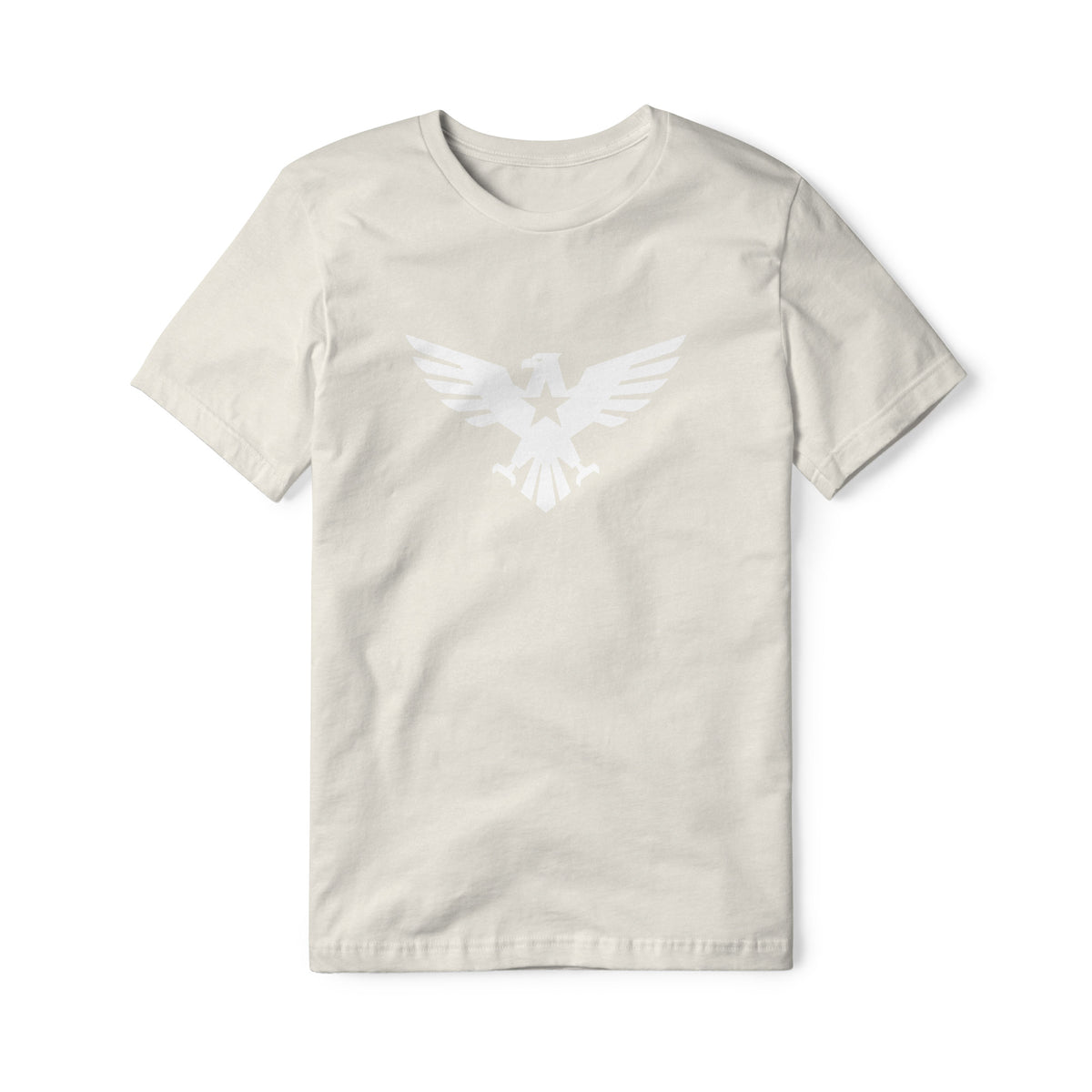 Eagle Icon Blend Tee - White