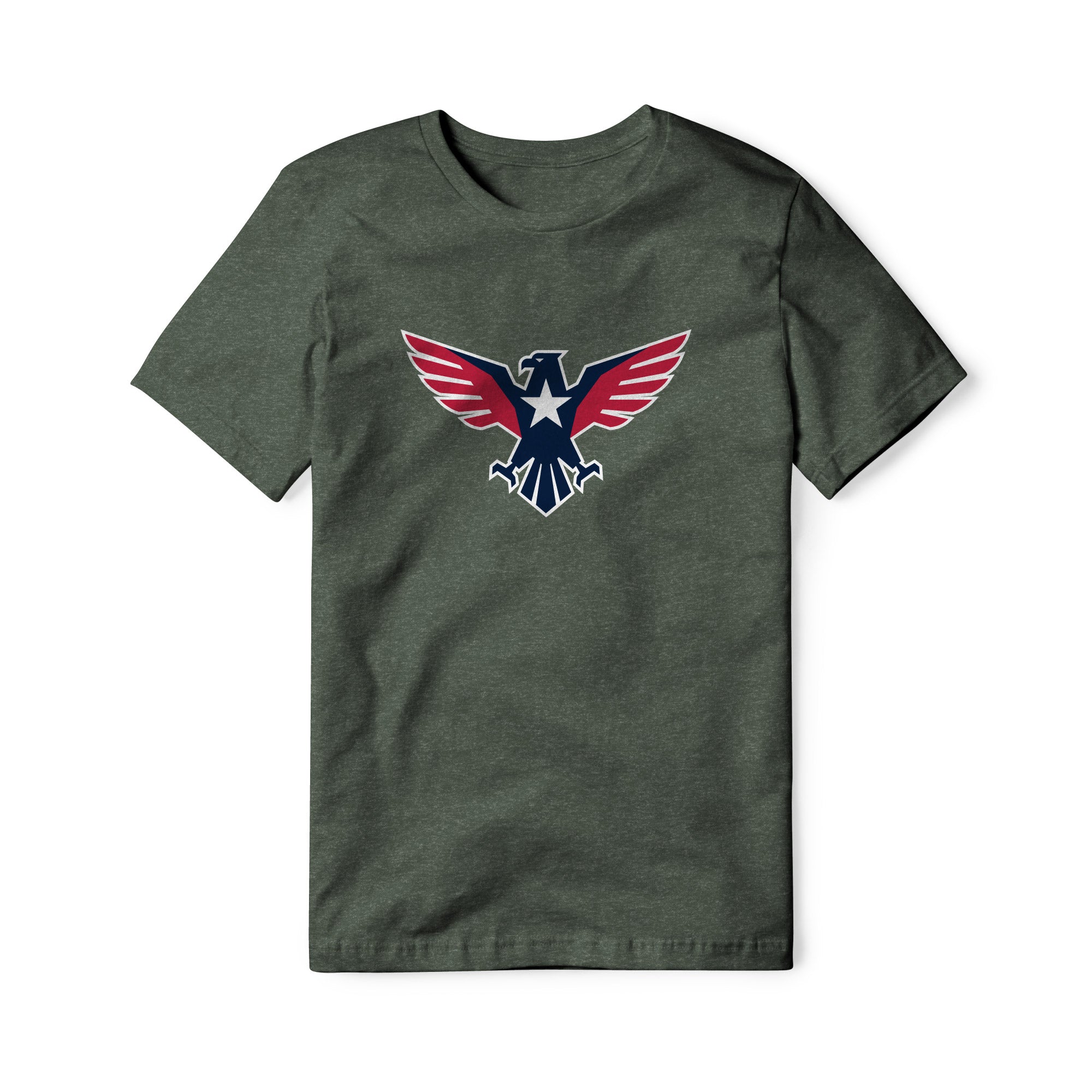 Eagle Icon Blend Tee - Patriotic