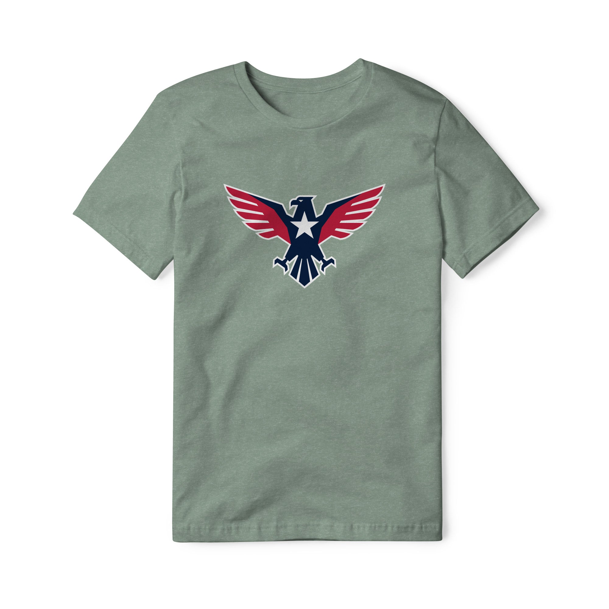 Eagle Icon Blend Tee - Patriotic