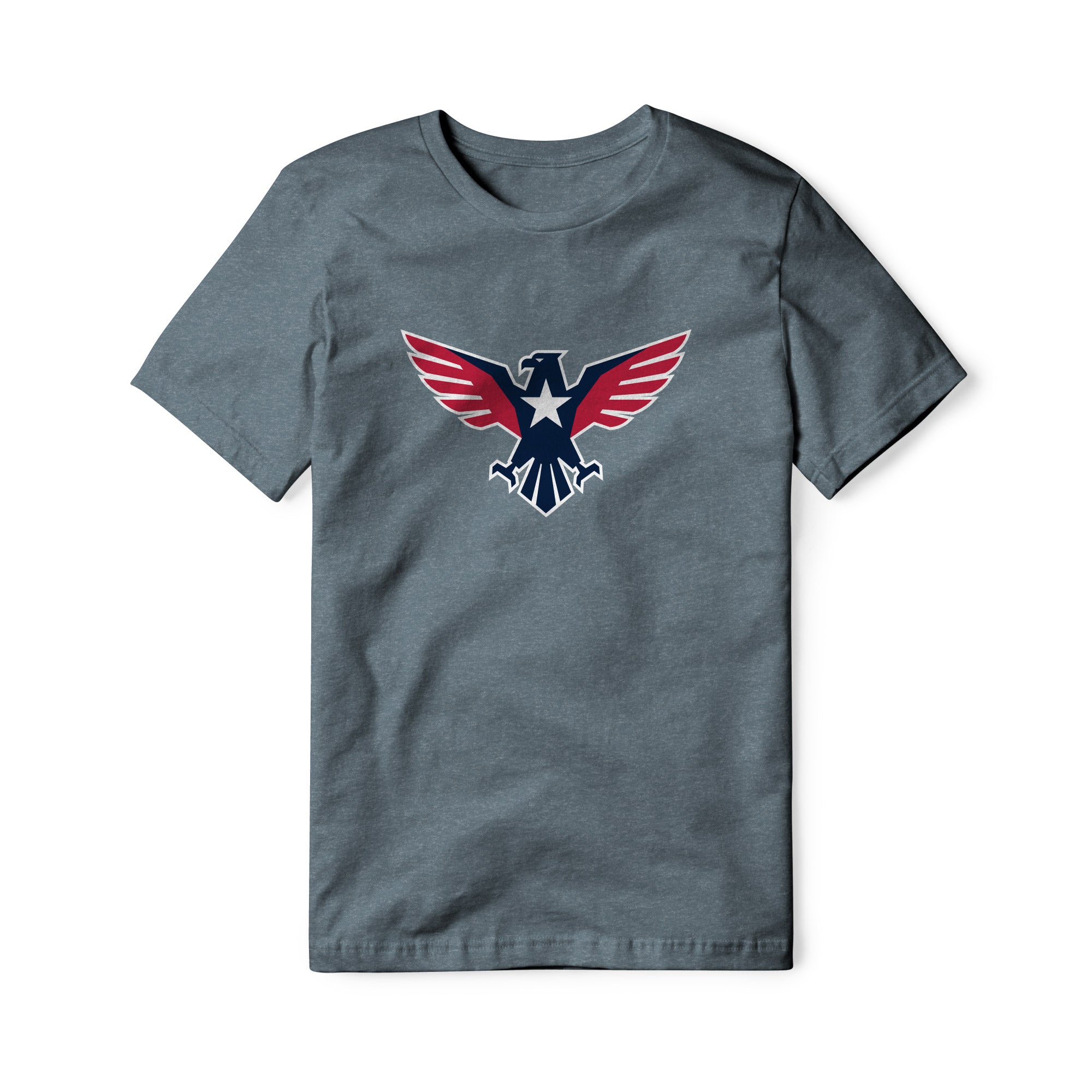 Eagle Icon Blend Tee - Patriotic