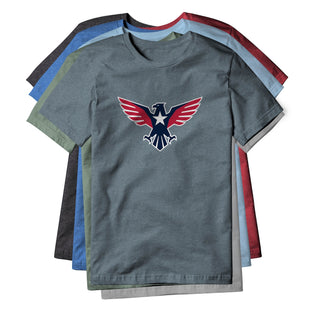 Eagle Icon Blend Tee - Patriotic