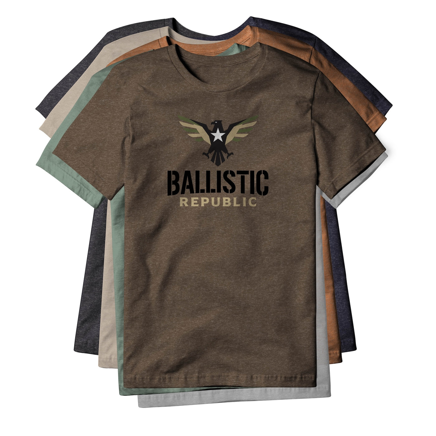 Ballistic Republic Logo Blend Tee - Full Color | Ballistic Republic™