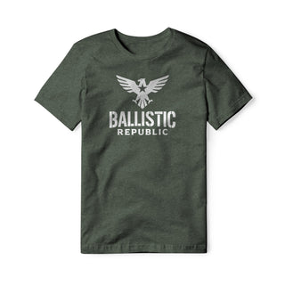 Ballistic Republic Logo Blend Tee - White
