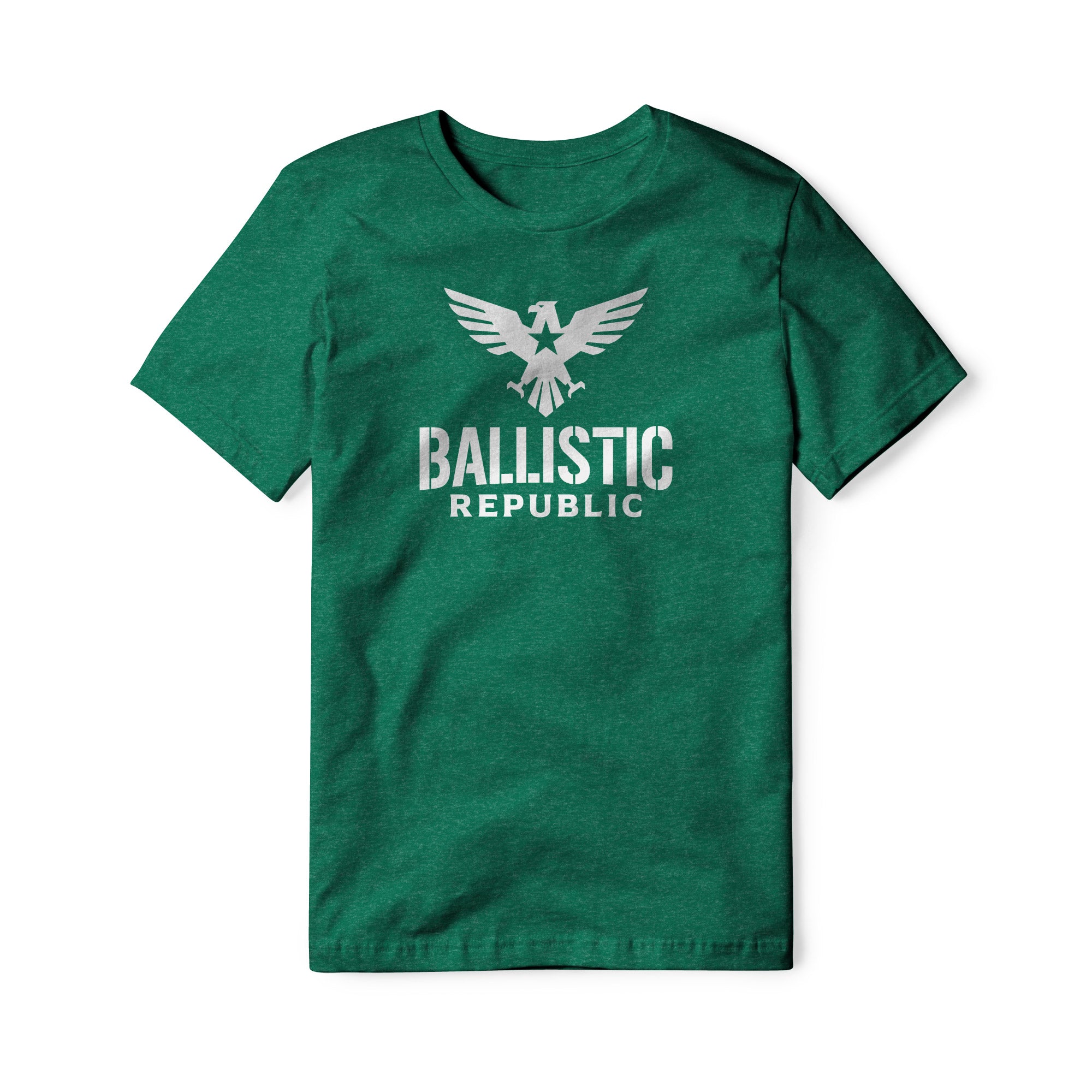 Ballistic Republic Logo Blend Tee - White