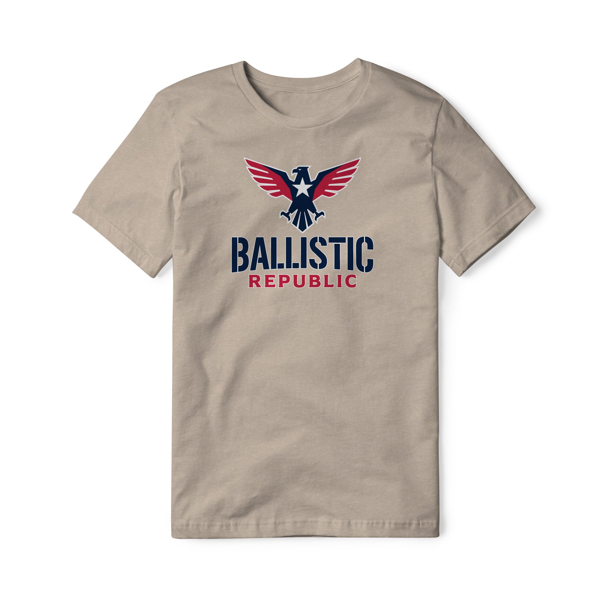 Ballistic Republic Logo Blend Tee - Patriotic | Ballistic Republic™
