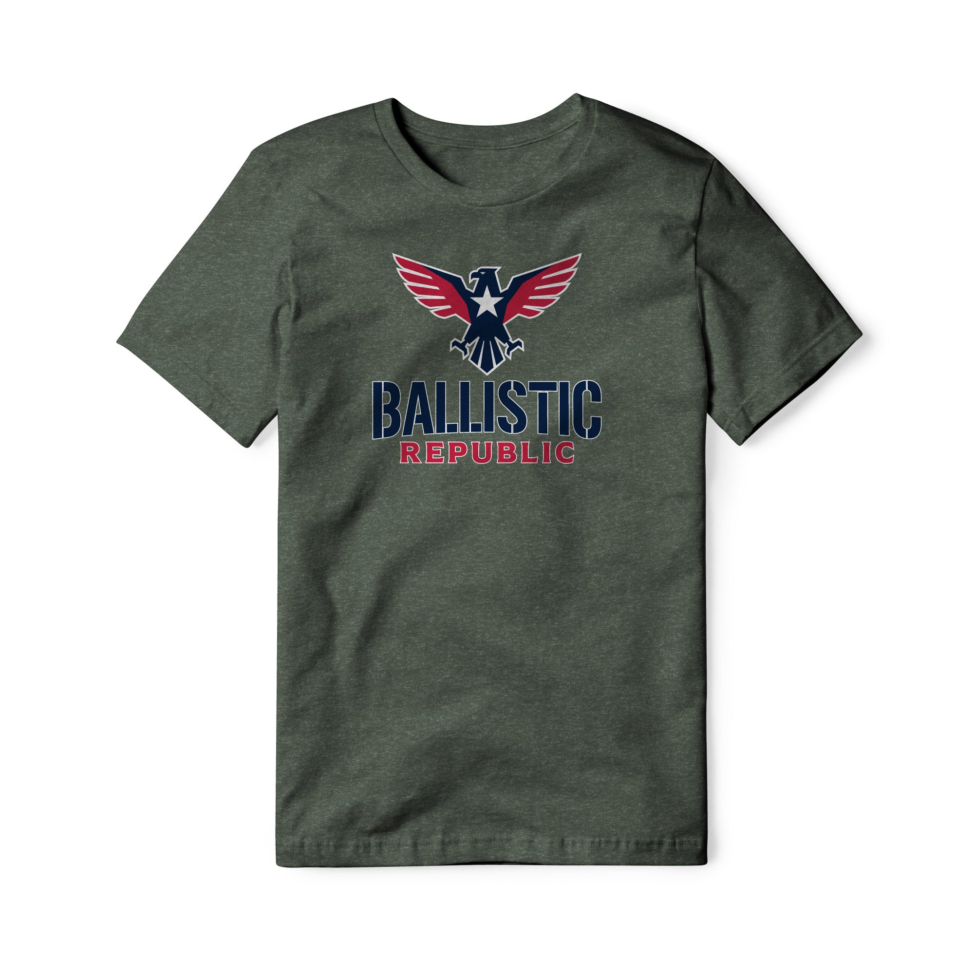 Ballistic Republic Logo Blend Tee - Patriotic | Ballistic Republic™