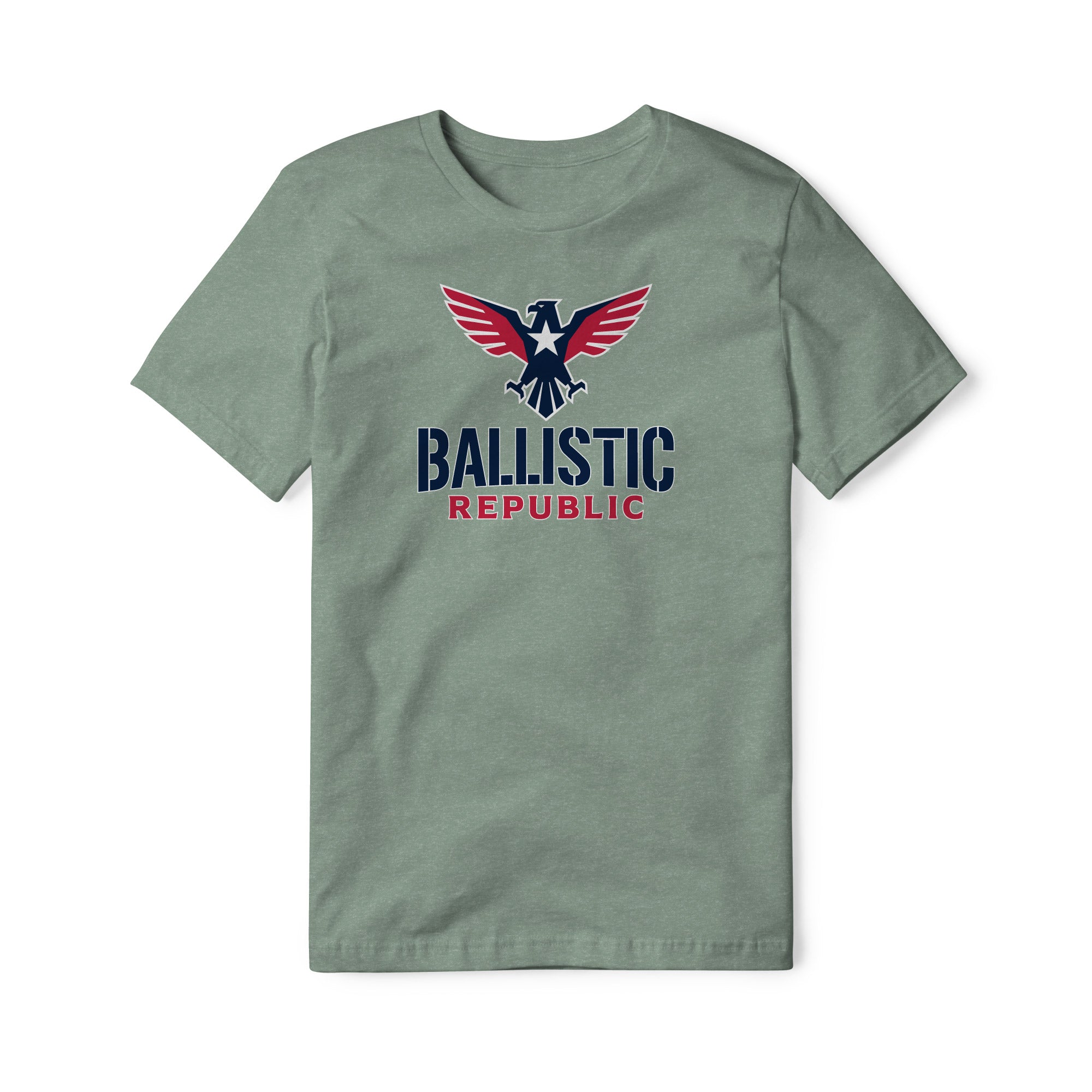 Ballistic Republic Logo Blend Tee - Patriotic | Ballistic Republic™