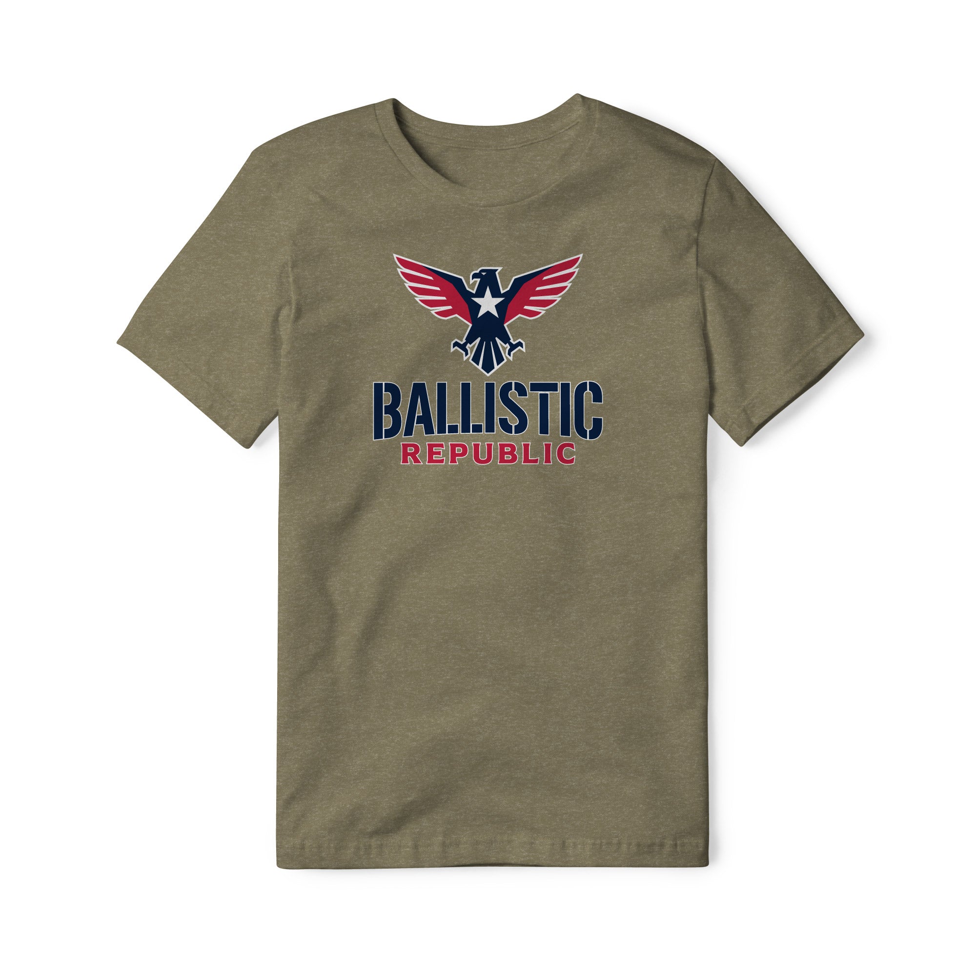 Ballistic Republic Logo Blend Tee - Patriotic | Ballistic Republic™