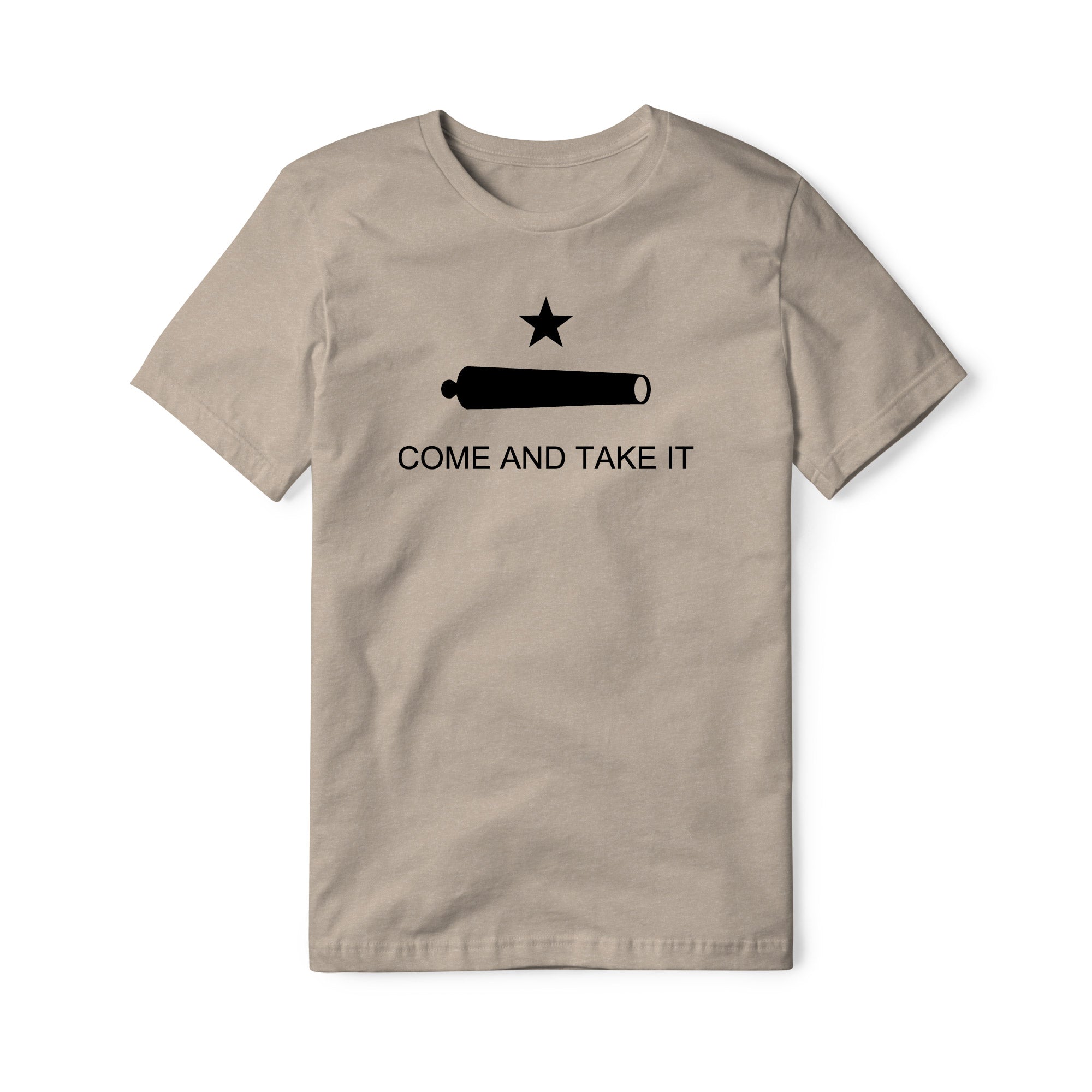 Come And Take It Cannon Blend Tee - Black