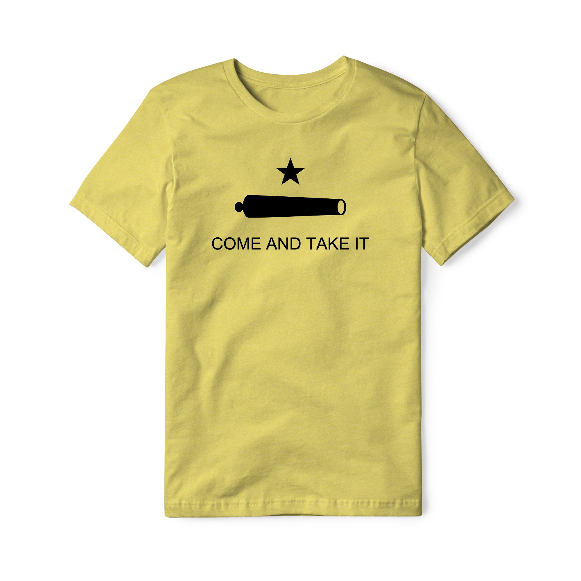 Come And Take It Cannon Blend Tee - Black