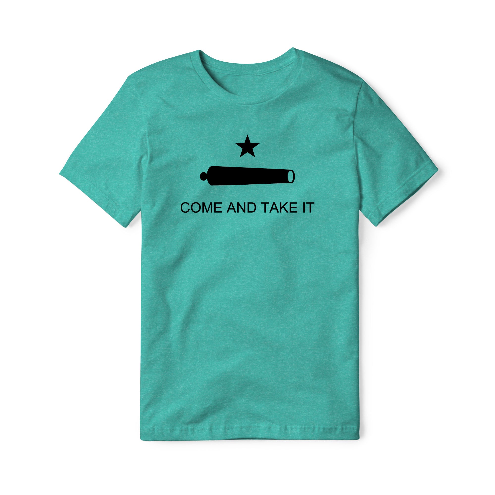 Come And Take It Cannon Blend Tee - Black