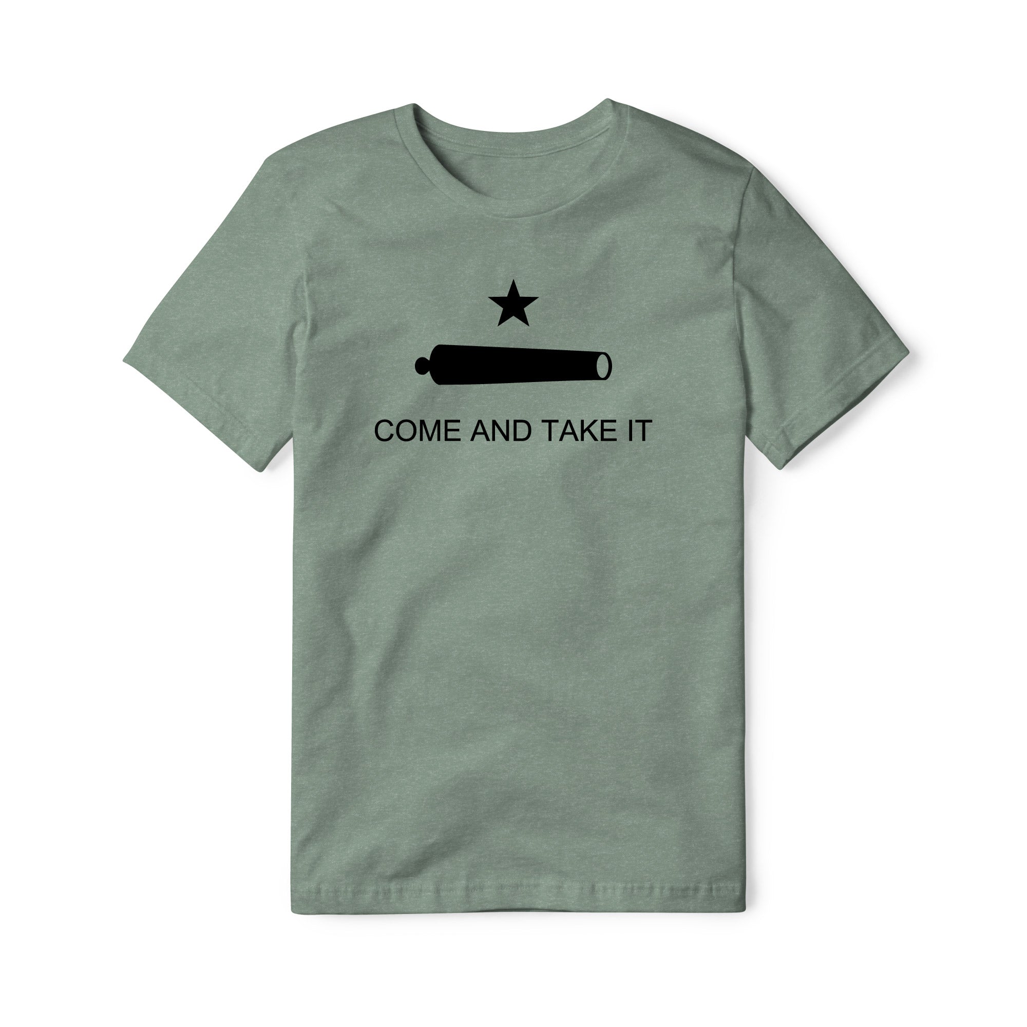 Come And Take It Cannon Blend Tee - Black