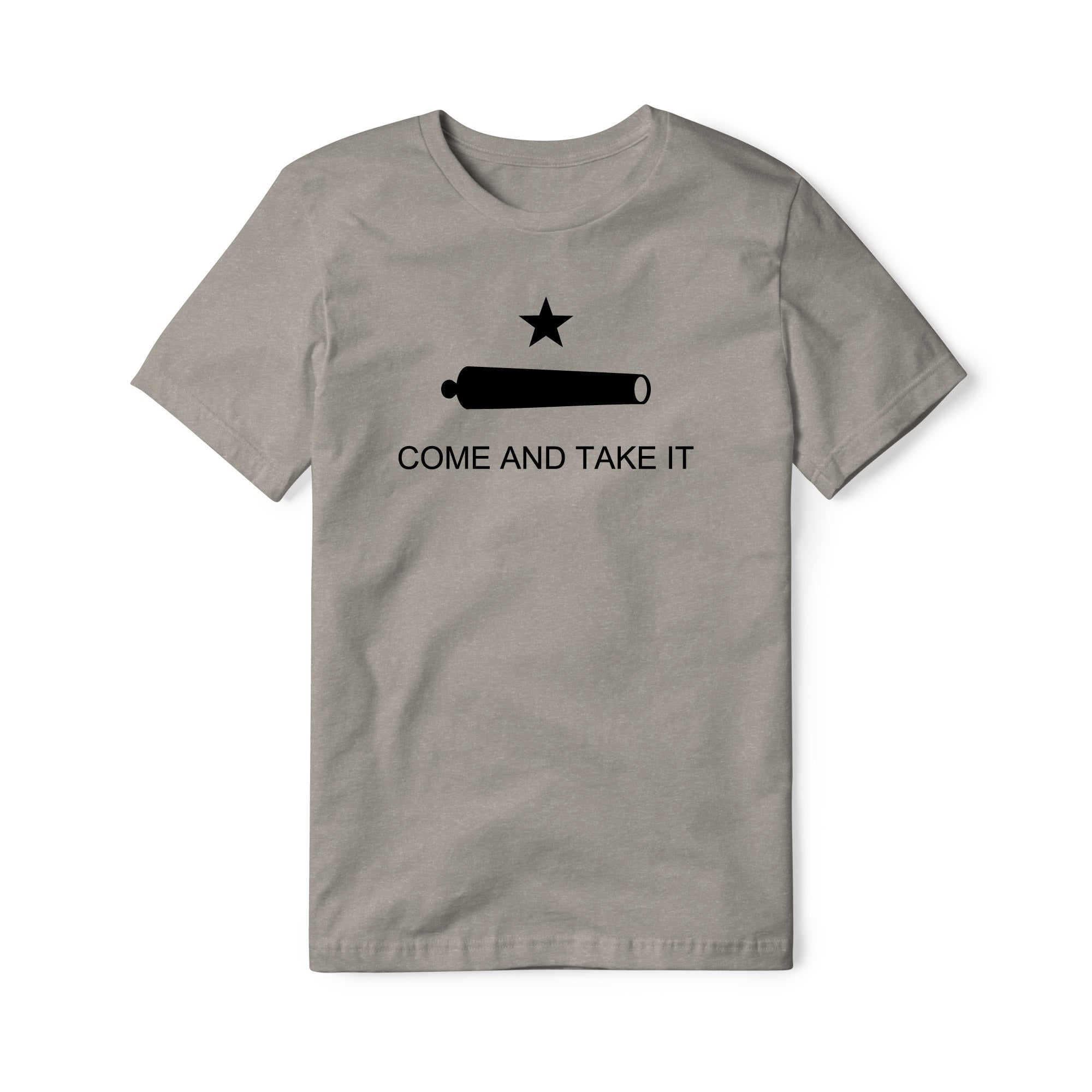 Come And Take It Cannon Blend Tee - Black