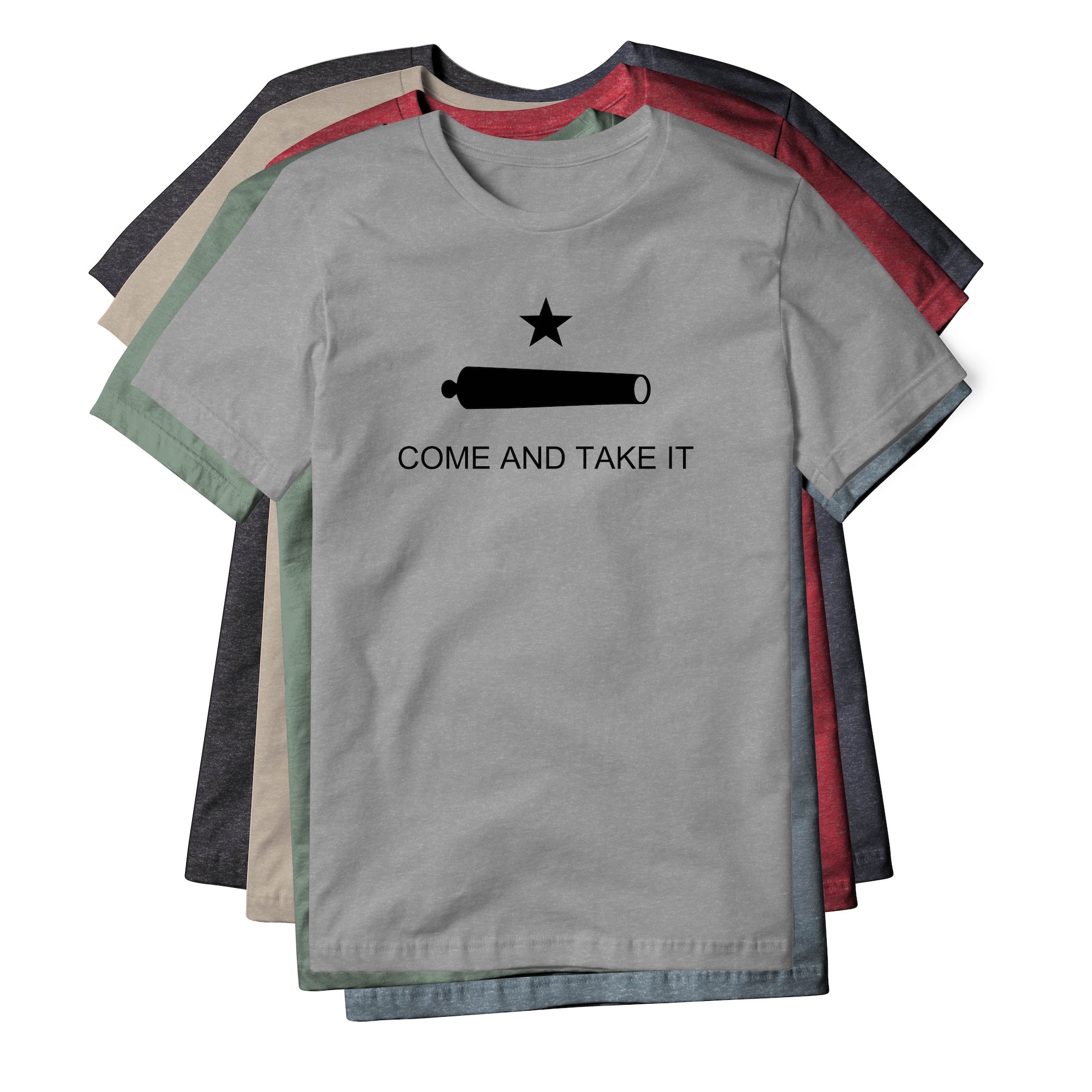 Come And Take It Cannon Blend Tee - Black