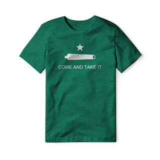 Come And Take It Cannon Blend Tee - White | Ballistic Republic™
