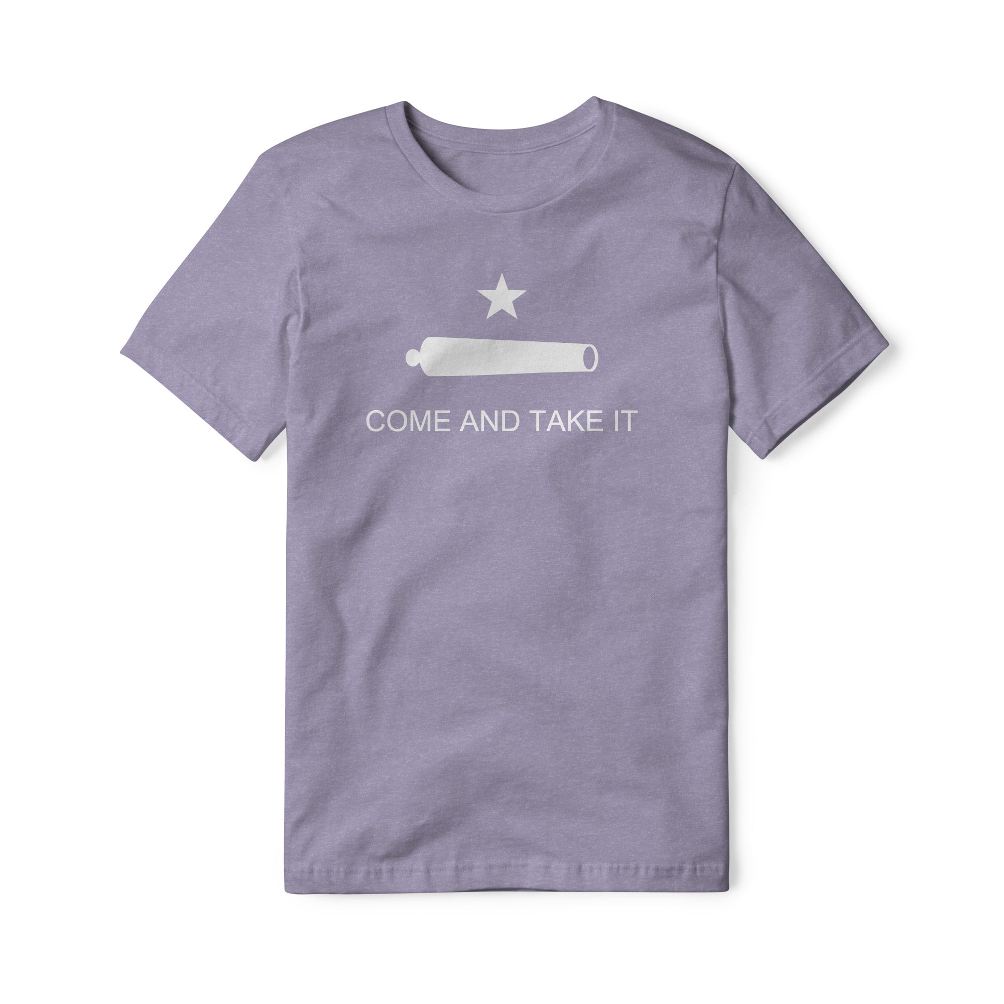 Come And Take It Cannon Blend Tee - White | Ballistic Republic™