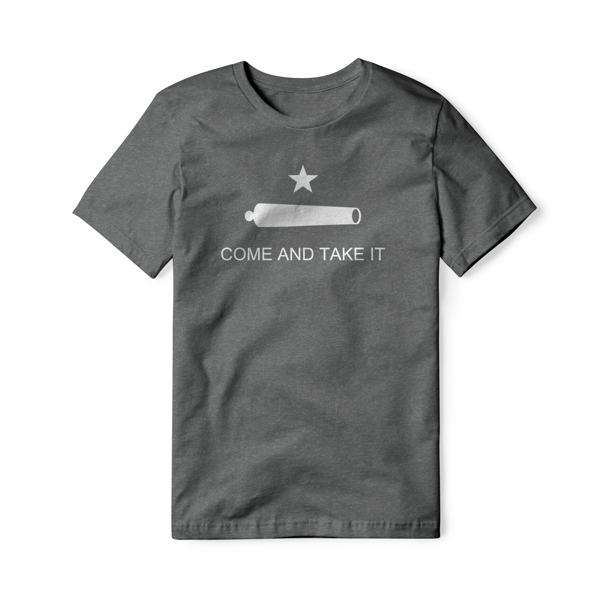 Come And Take It Cannon Blend Tee - White | Ballistic Republic™