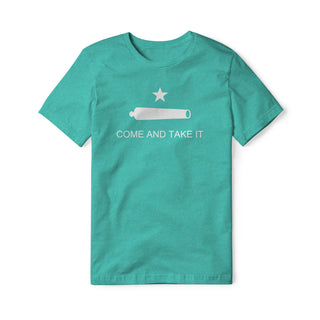 Come And Take It Cannon Blend Tee - White