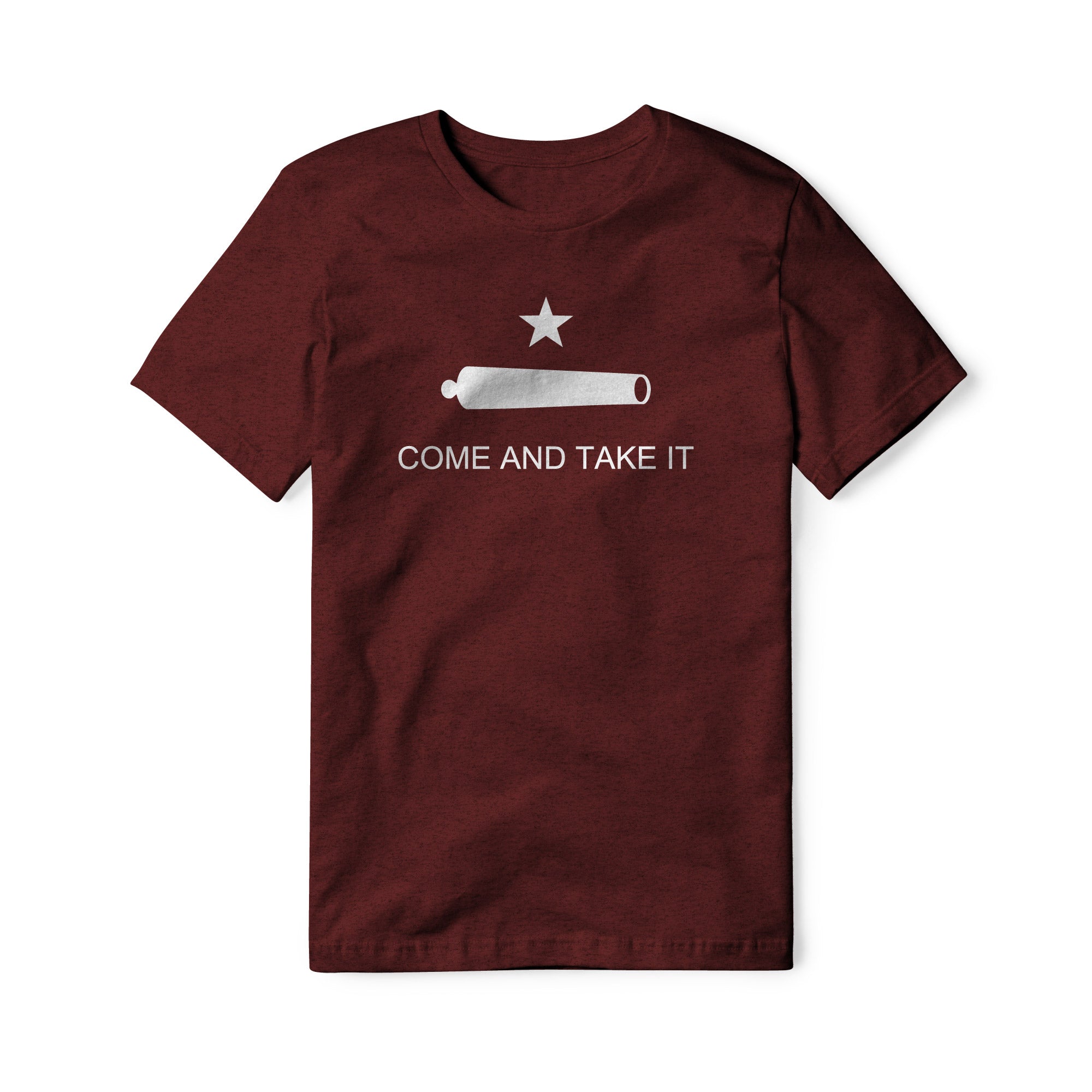 Come And Take It Cannon Blend Tee - White | Ballistic Republic™