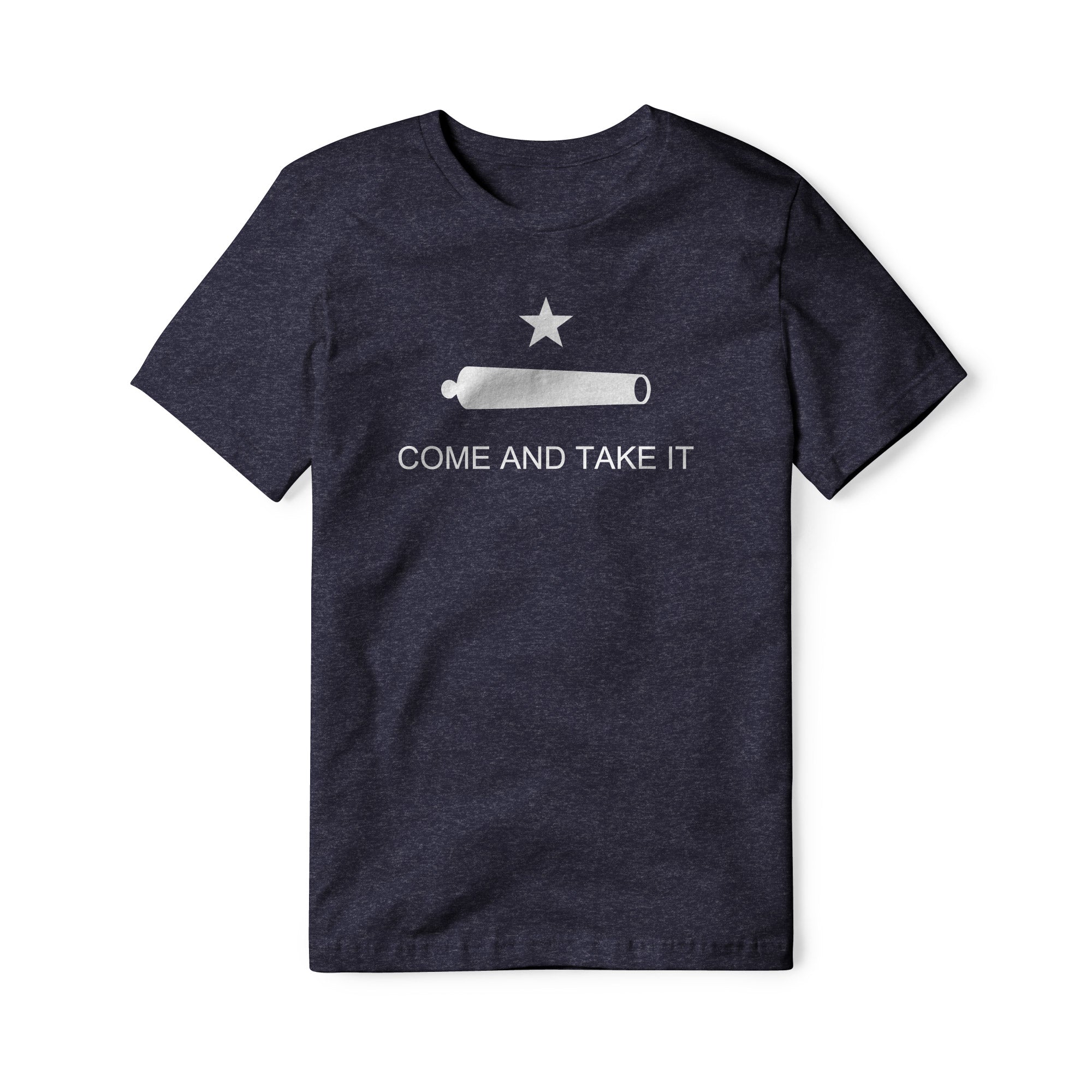 Come And Take It Cannon Blend Tee - White | Ballistic Republic™