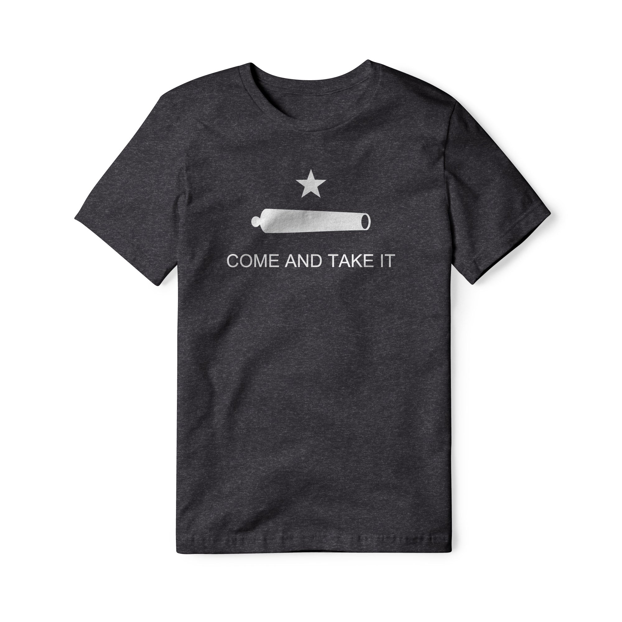 Come And Take It Cannon Blend Tee - White | Ballistic Republic™