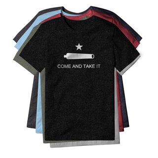 Come And Take It Cannon Blend Tee - White | Ballistic Republic™