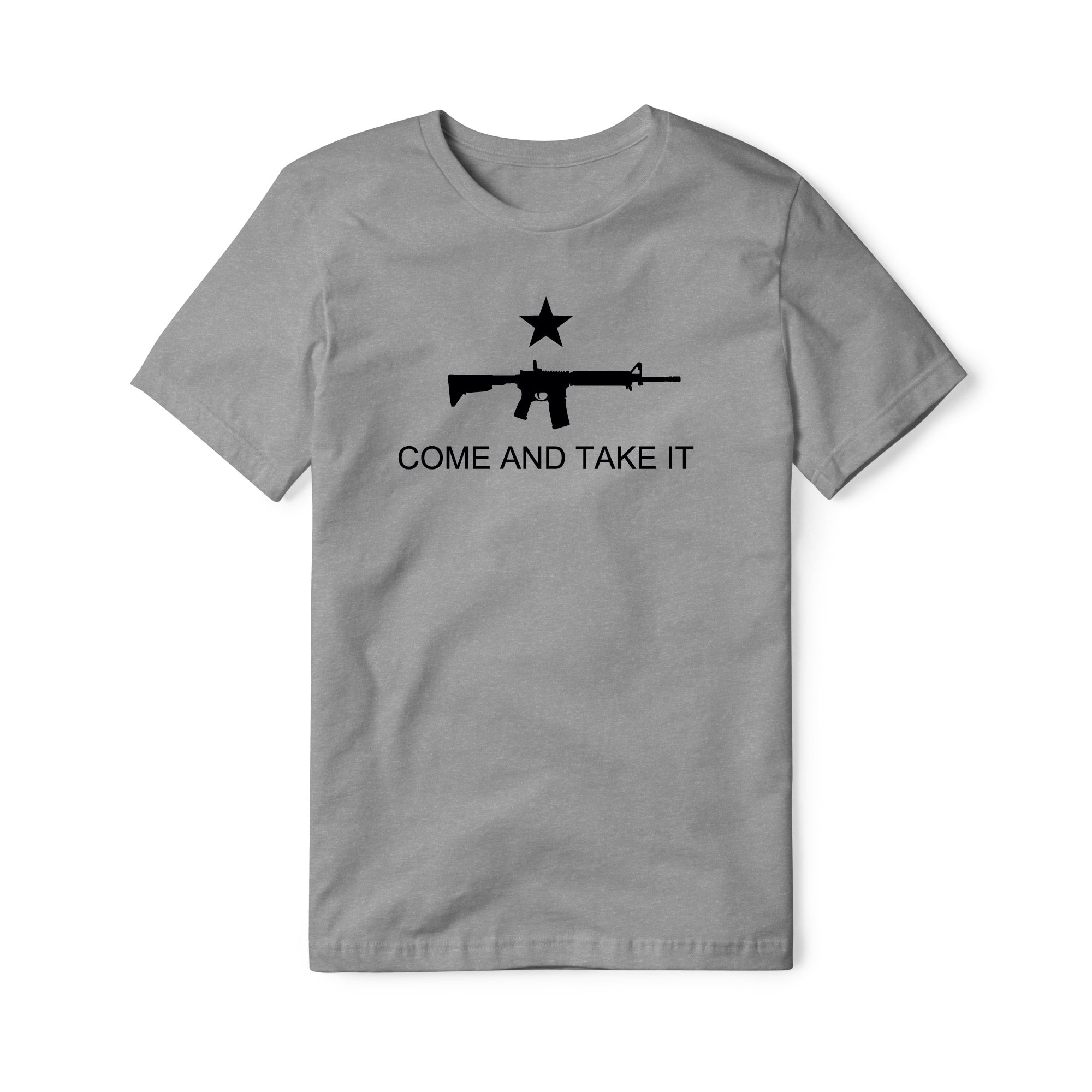 Come And Take It Rifle Blend Tee - Black