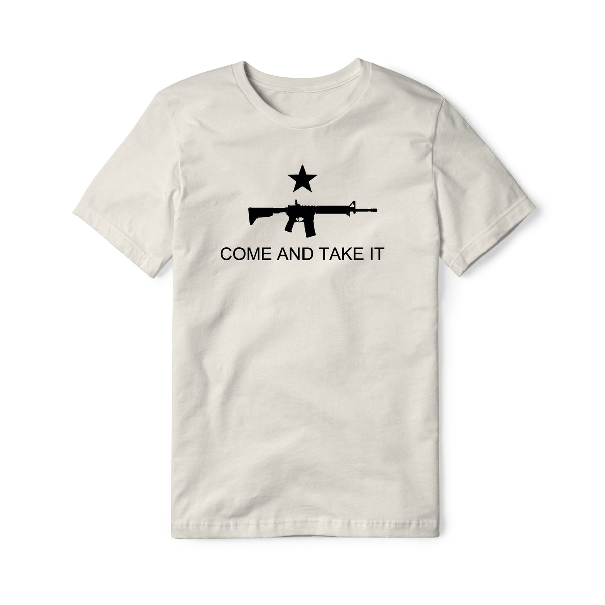Come And Take It Rifle Blend Tee - Black