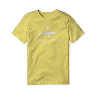 Come And Take It Rifle Blend Tee - White