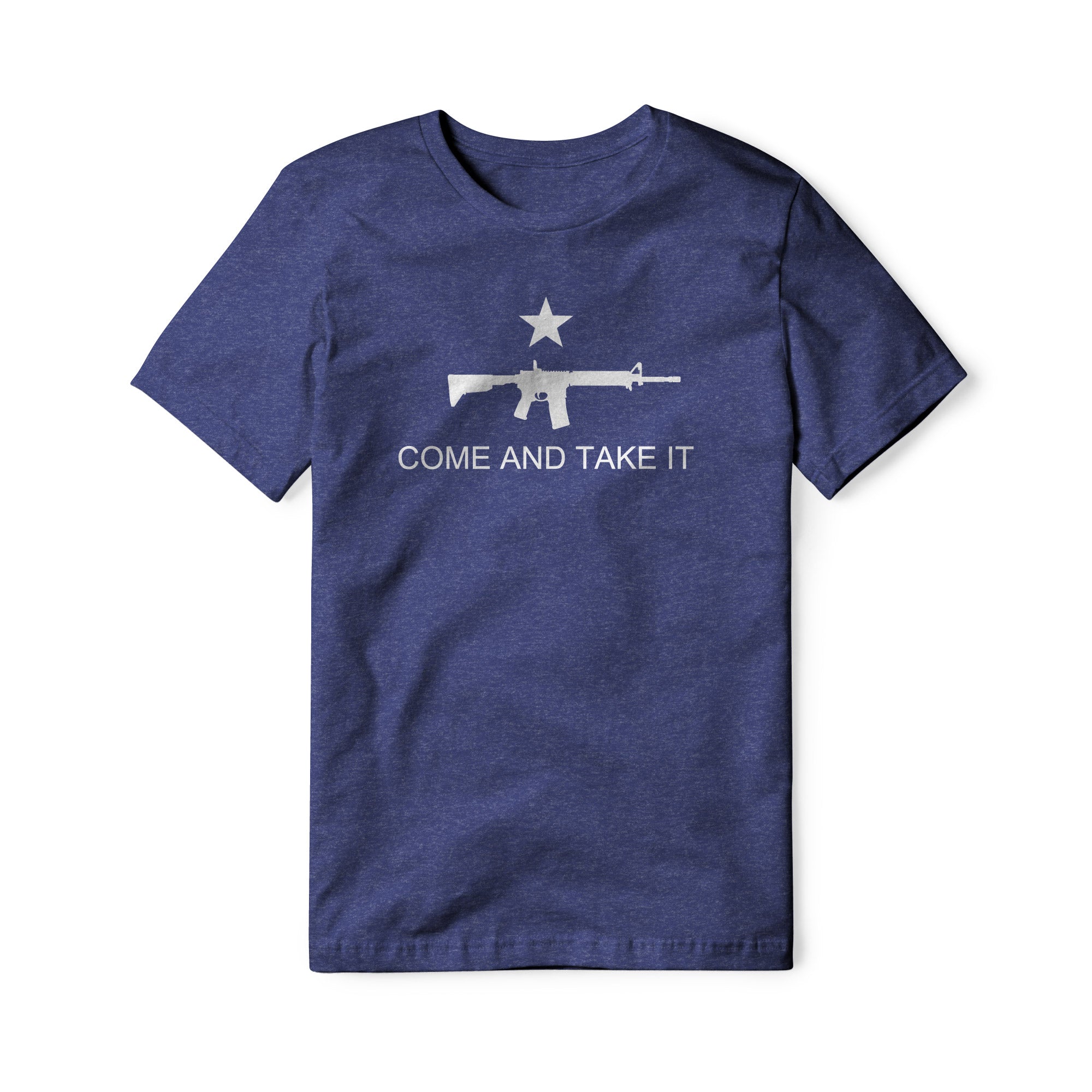 Come And Take It Rifle Blend Tee - White