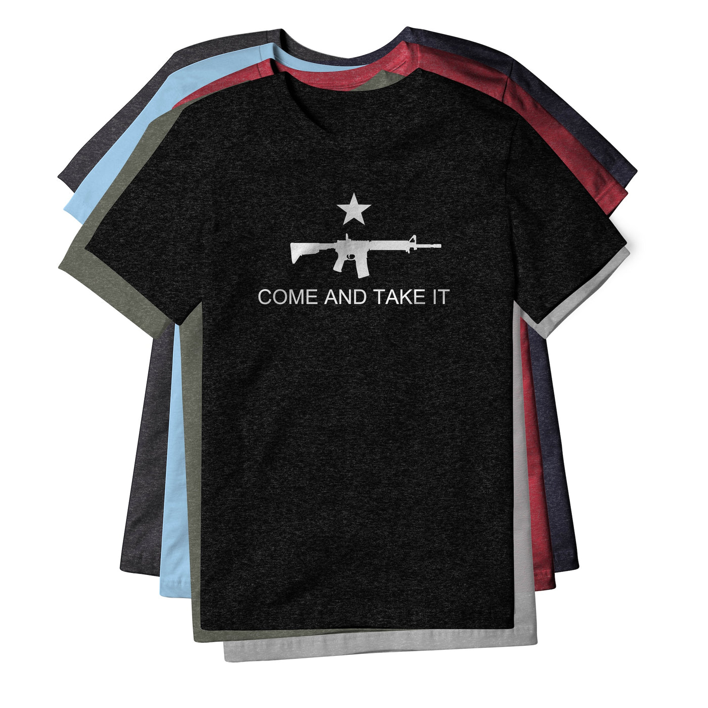 Come And Take It Rifle Blend Tee - White | Ballistic Republic™