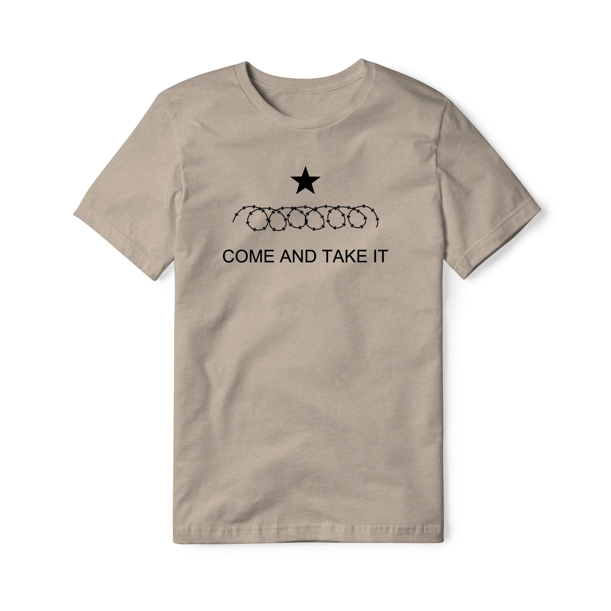 Come And Take It Razor Wire Blend Tee - Black