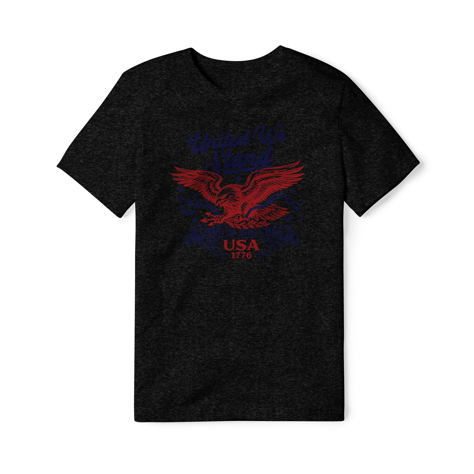 United We Stand Eagle Blend Tee - Red | Ballistic Republic™