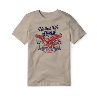 United We Stand Eagle Blend Tee - Red | Ballistic Republic™
