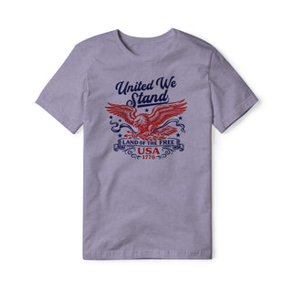 United We Stand Eagle Blend Tee - Red | Ballistic Republic™