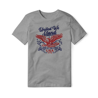 United We Stand Eagle Blend Tee - Red | Ballistic Republic™