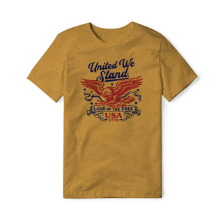 United We Stand Eagle Blend Tee - Red | Ballistic Republic™